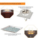 Crystal Fire Plus Fire Pit Burner Styles
