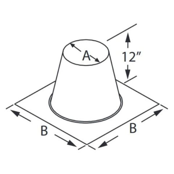 Majestic DuraTech 6" Galvalume Flat Roof Flashing