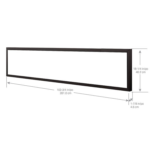 Dimplex 100 Trim Accessory Kit for Linear Electric Fireplace with Specs