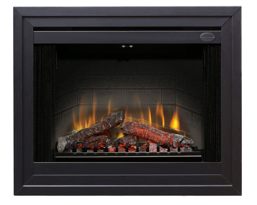 Dimplex Deluxe 33" Built-in Electric Firebox with Installation Trim Accessory