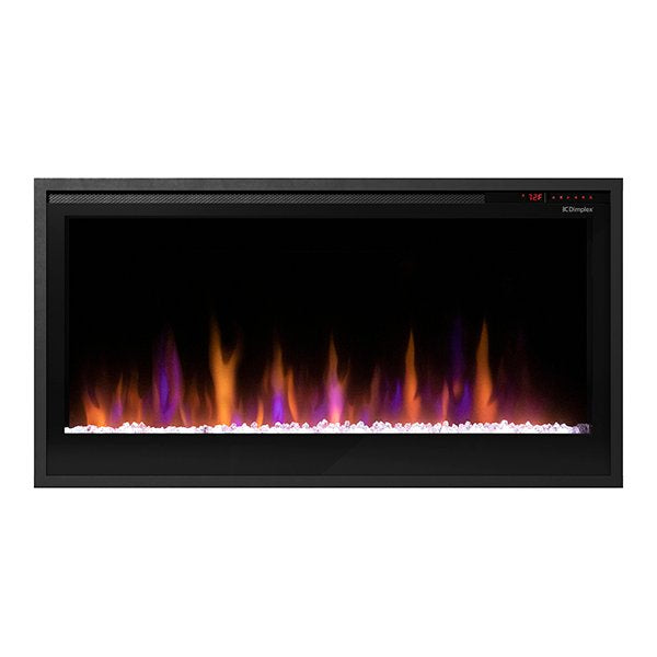 Dimplex 36 Multi-Fire SL Slim Built-in Linear Electric Fireplace Face On white background