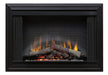 Dimplex 45 Deluxe Built-in Electric Firebox Close-Up with Trim Accessory Kit