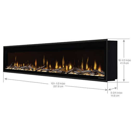 Dimplex Ignite Evolve 100 Built-in Linear Electric Fireplace with Specs