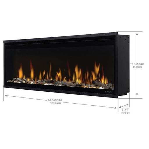 Dimplex Ignite Evolve 50 Built-in Linear Electric Fireplace with Specs