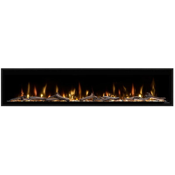 Dimplex Ignite Evolve 74 Built-in Linear Electric Fireplace Face On White Background