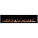 Dimplex Ignite Evolve 74 Built-in Linear Electric Fireplace Face On White Background