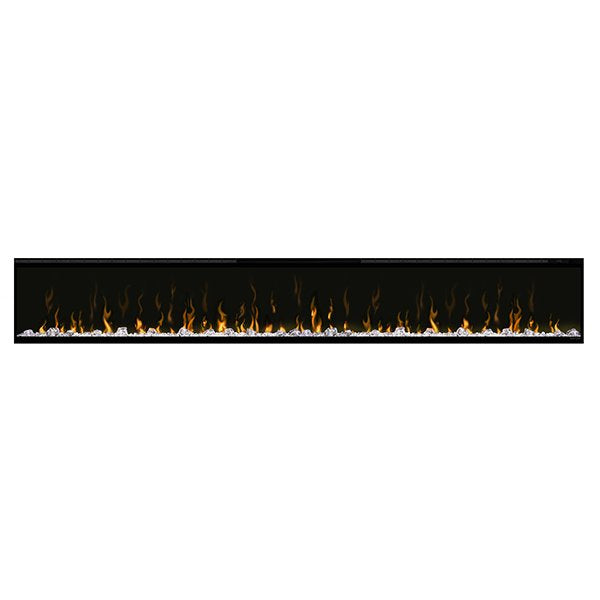 Dimplex Ignite XL100 Built-in Linear Electric Fireplace White Background Face On