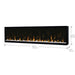 Dimplex Ignite XL60 Built-in Linear Electric Fireplace White Background with Specs