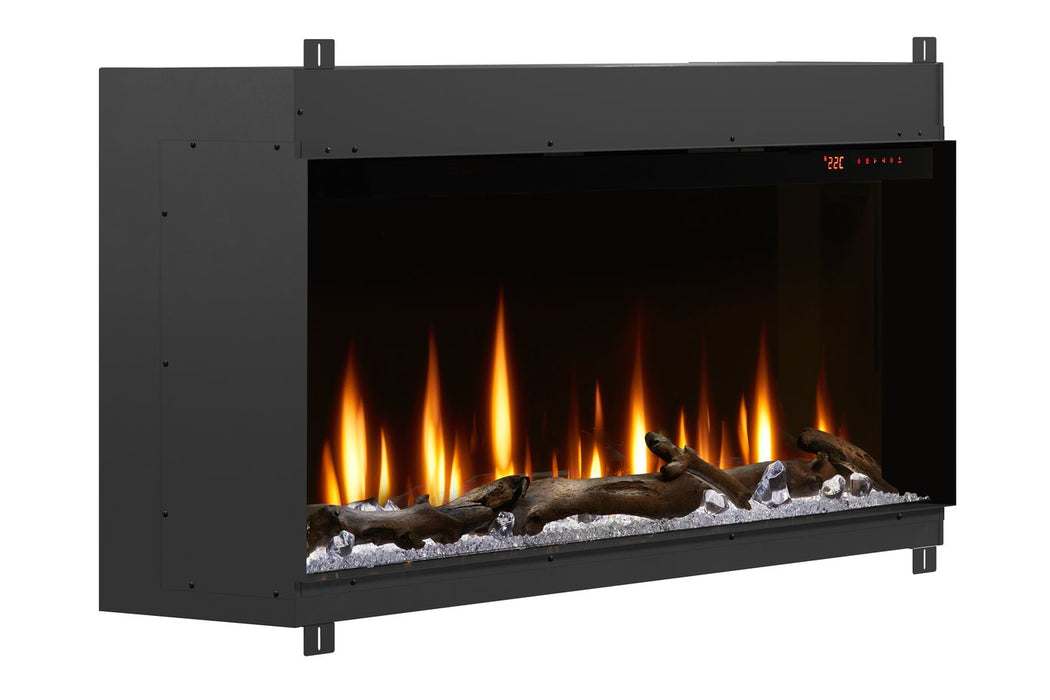 Dimplex Ignite XL Bold 50 Built-In Multi-Sided Linear Electric Fireplace Left Side on White Background