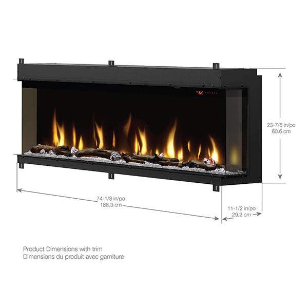 Dimplex Sen74 Dimplex Ignite XL Bold 74