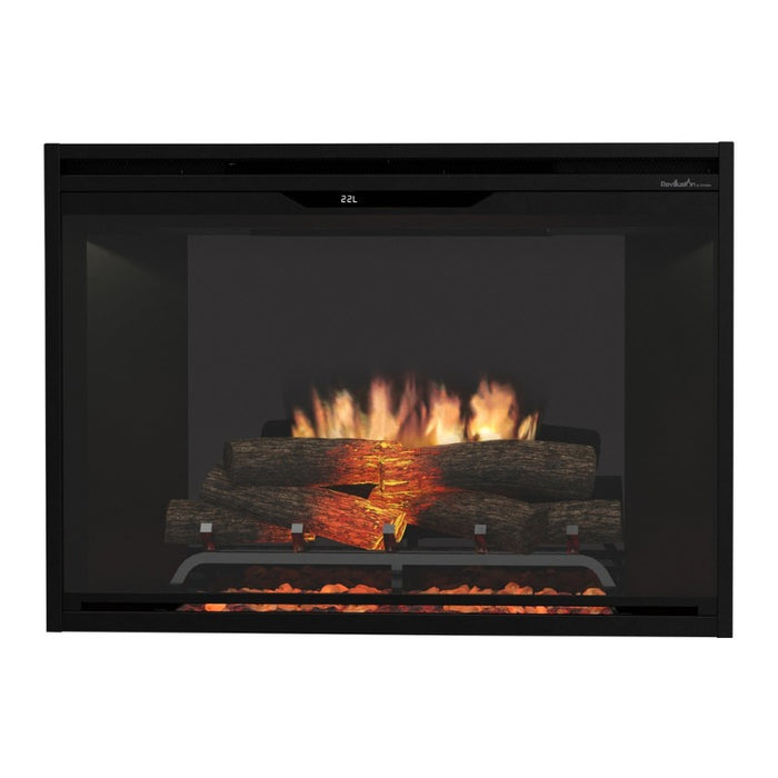 Dimplex Revillusion 36-inch Traditional Electric Fireplace with Black Interior Panel