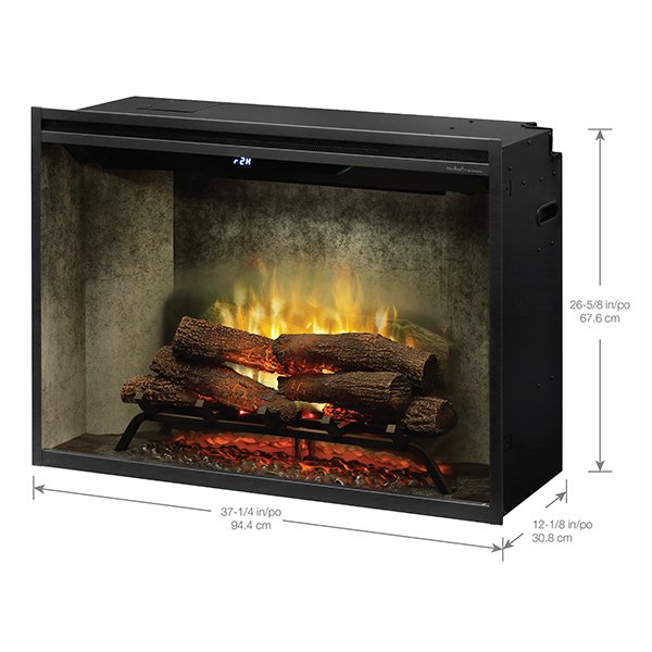 Dimplex Revillusion 36" Caja de fuego eléctrica integrada