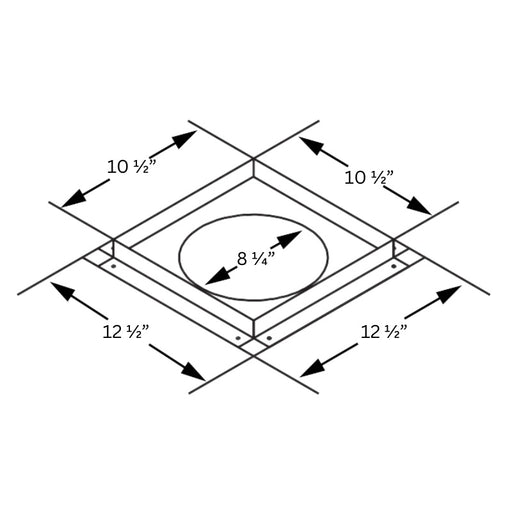 Duravent 5 x 8 DirectVent Pro Ceiling Firestop