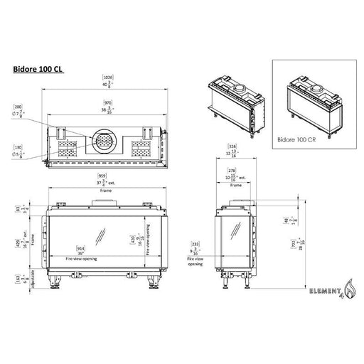 Element4 Bidore 100 Technical Specifications