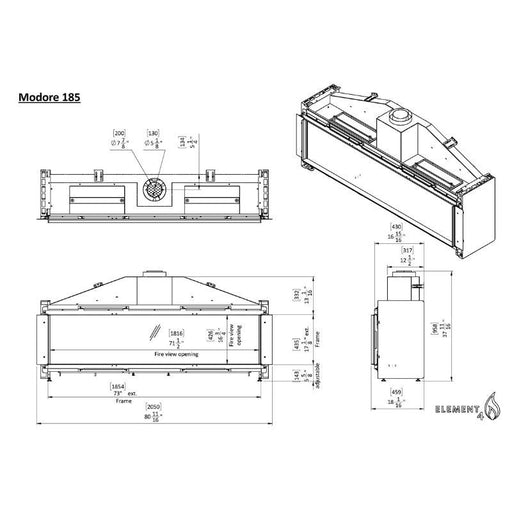 Element4 Modore 185 Technical Specifications