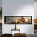 Element4 Summum 140 T (54 Linear See-Through Gas Fireplace) in Living Room Area