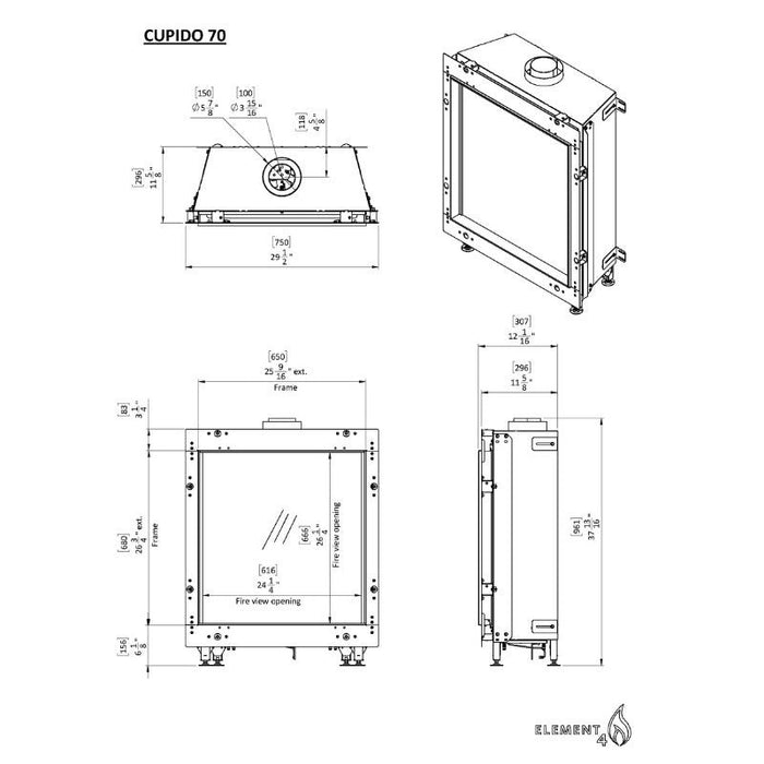 Element4 Cupido 70 Technical Specifications