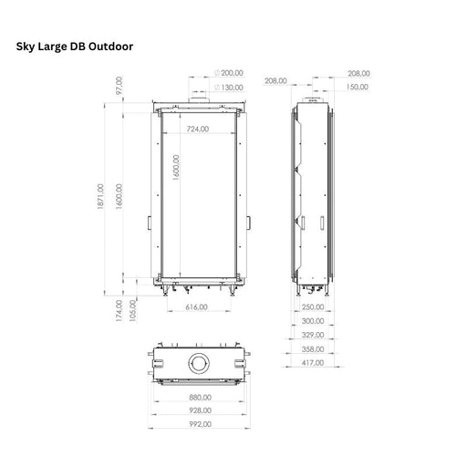 Element4 Sky Large DB Outdoor Technical Specifications