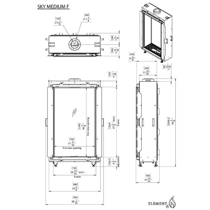 Element4 Sky Medium Outdoor Technical Specifications