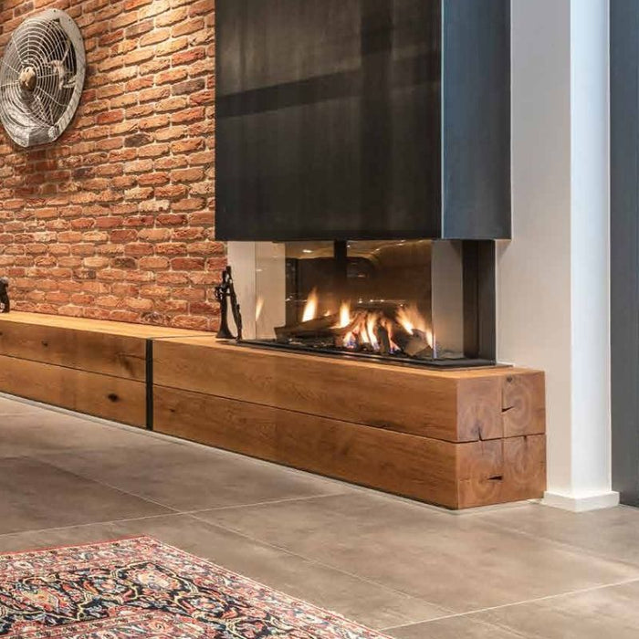 Element4 Summum 140 3/S (54" Linear 3-Sided Gas Fireplace)