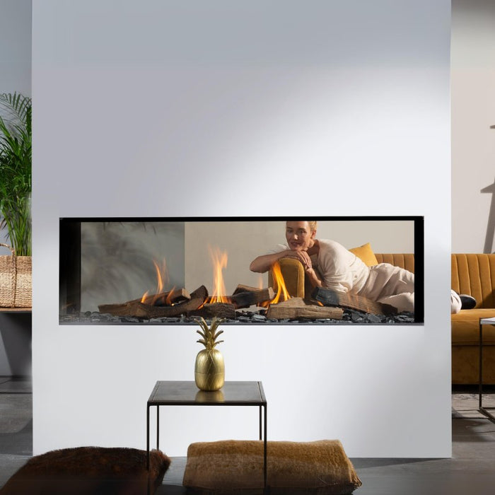 Element4 Summum 140 T Outdoor (54" Linear See-Through Gas Fireplace)