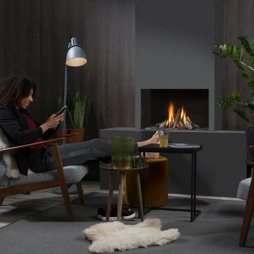 Element4 Summum 70 F Installed in a Customized Wall in a Small HangOut Corner