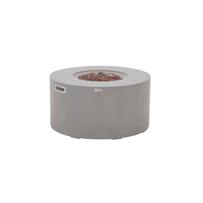 Elementi Pacaya 43" Round Fire Table with Hidden Tank