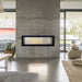 Empire Boulevard 48 See-Through Vent-Free Linear Gas Fireplace Full Room View