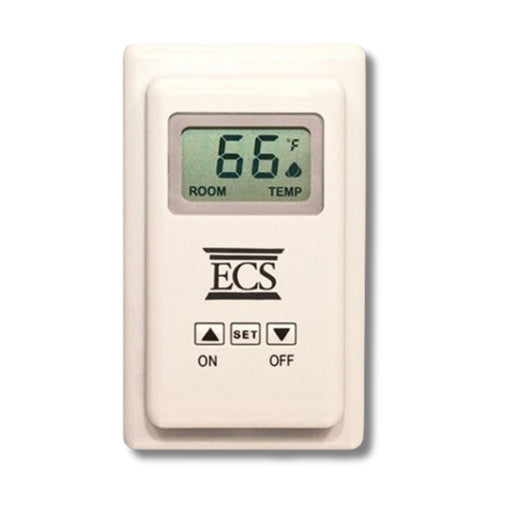 Empire Wall Thermostat, Wireless white background