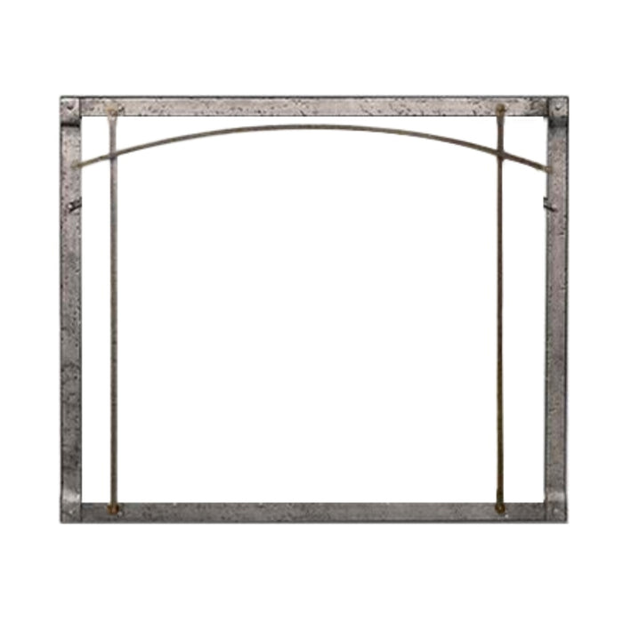 Empire Forged Iron Fronts & Insets Arch- Distressed Pewter