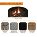 Empire Rushmore Clean-Face Direct Vent Fireplace Optional Liners and Log Sets