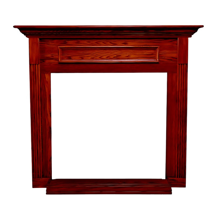 Empire Standard Cabinet Mantel with Base Cherry