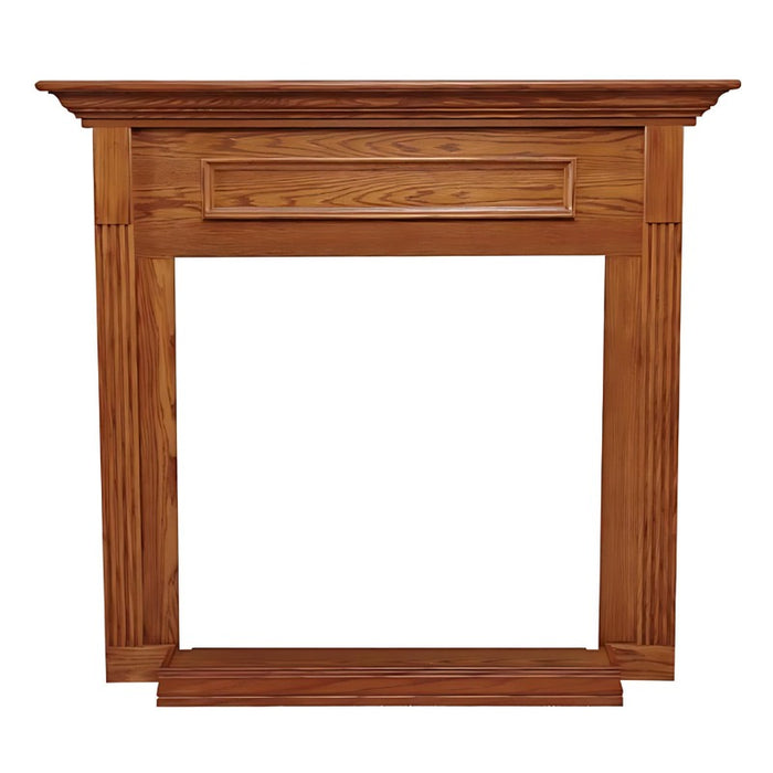 Empire Standard Cabinet Mantel with Base Dark Oak