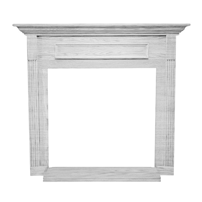 Empire Standard Cabinet Mantel with Base Unfinished Hardwood