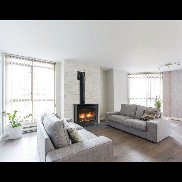 Empire Steel Spirit Stove Freestanding Direct Vent Gas Stove | Small