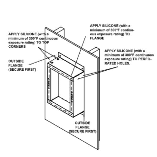 Majestic Exterior Heat-Zone brick extension kit
