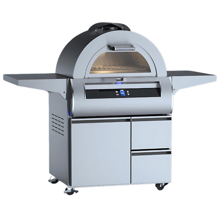 Fire Magic 30 Built-In Pizza Oven Black Glass