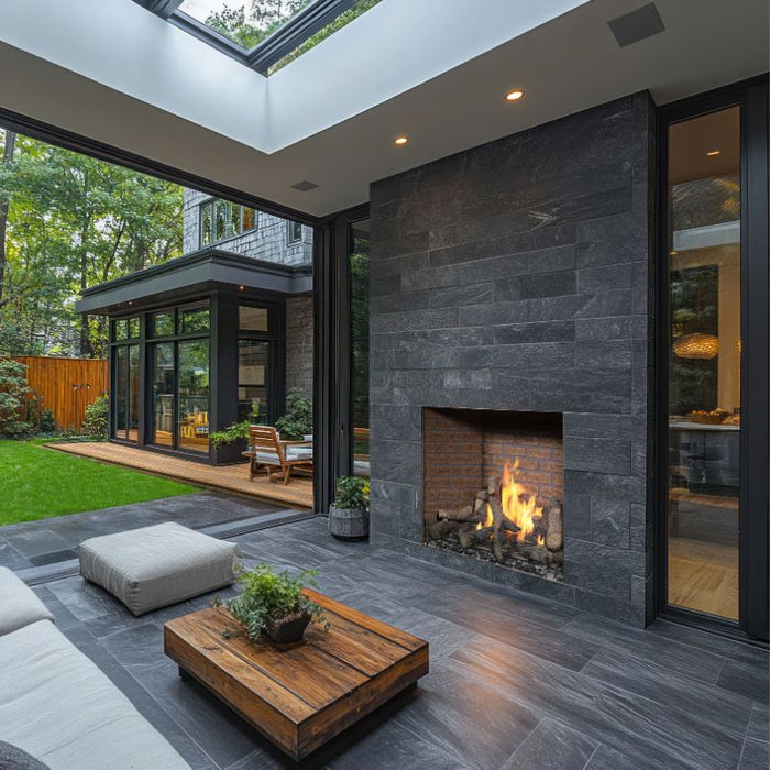 Fire Garden 4035 40" Traditional Outdoor Gas Fireplace