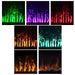  Flame Color Themes for Dimplex86_Optimyst Linear Electric Fireplace