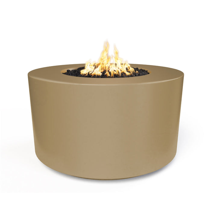 The Outdoor Plus Florence 24" Tall Fire Pit - GFRC Concrete