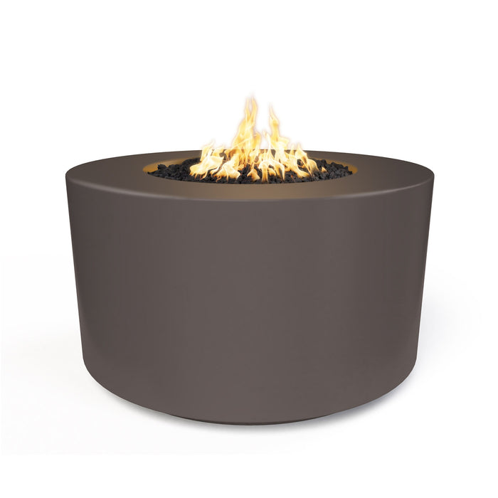 The Outdoor Plus Florence 24" Tall Fire Pit - GFRC Concrete