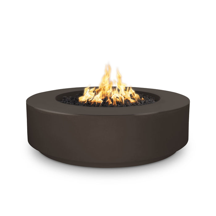 The Outdoor Plus Florence 12" Tall Fire Pit - GFRC Concrete