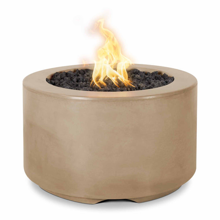 The Outdoor Plus Florence 18" Tall Fire Pit - GFRC Concrete