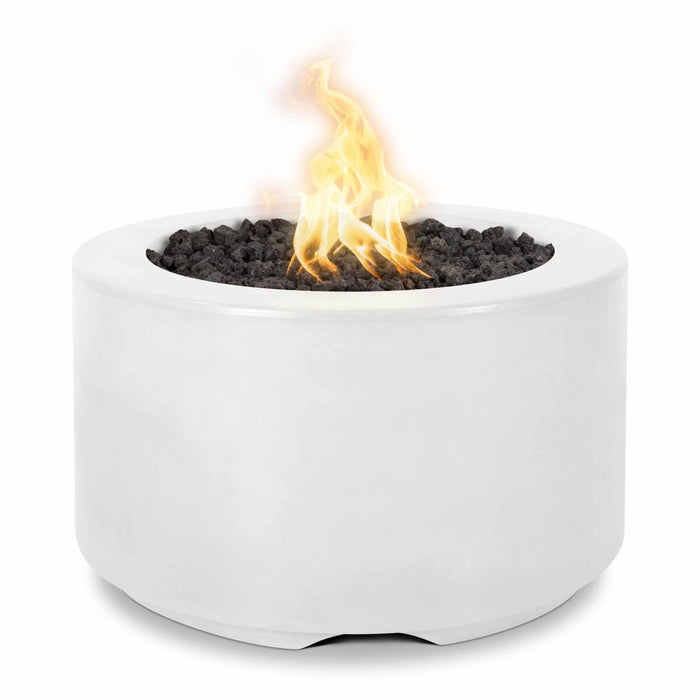 The Outdoor Plus Florence 18" Tall Fire Pit - GFRC Concrete