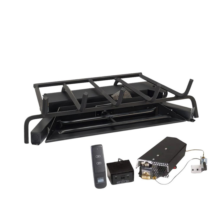 Real Fyre Charred Cinder Birch Vented Gas Log Set