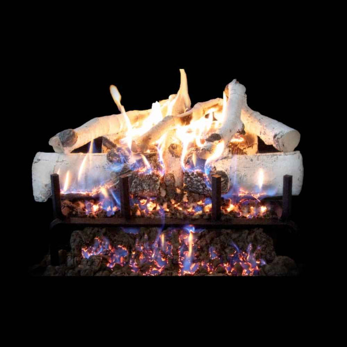 Grand Canyon GlowFire Aspen Birch Charred Vented Gas Log Set