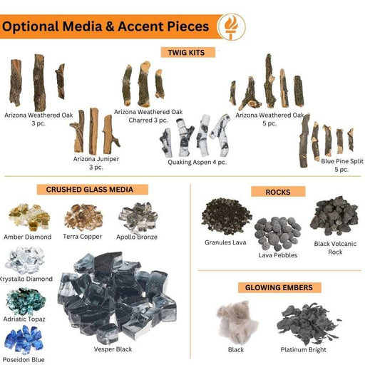 Grand Canyon Optional Media & Accent Pieces