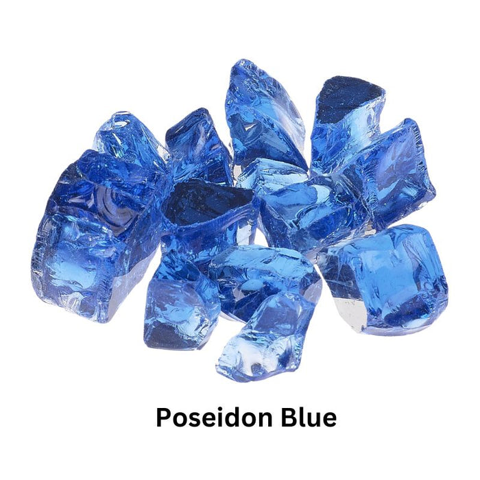 Grand Canyon Reflective Crushed Glass Media Poseidon Blue