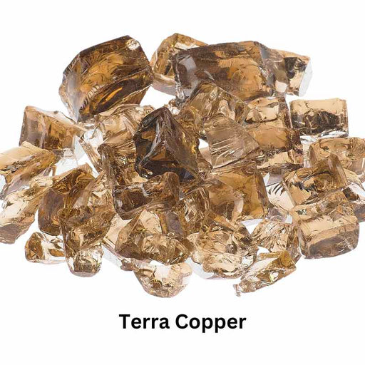 Grand Canyon Reflective Crushed Glass Media Terra Copper