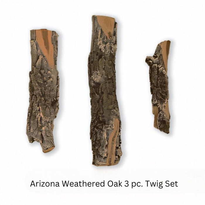 Grand Canyon Twig Kit Media Accent Arizona Weathered Oak 3 pc. Twig Set